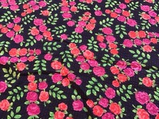 Pretty Vintage Seersucker Cotton Fabric