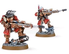 Warhammer 40k Imperial Guard Vostroyan Sniper Team Metal OOP 