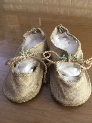 Antique vintage dolls shoes - vintage,