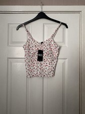 Girls Shoe String Cropped Top