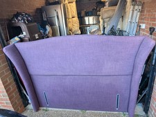 King size bed headboard only - size,