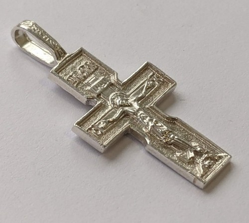 Orthodox cross 925 silver - cross,