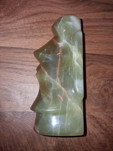 Vintage green onyx - vintage, statuette