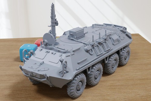 Btr soviet apc - soviet, 3d