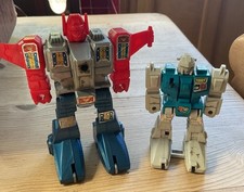 Transformers G1 Vintage Original Jumpstarters Twin Twist & Ko Jumbo