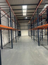 SSI Schaefer Narrow Aisle Pallet Racking Industrial Warehouse Shelving 5m x 900