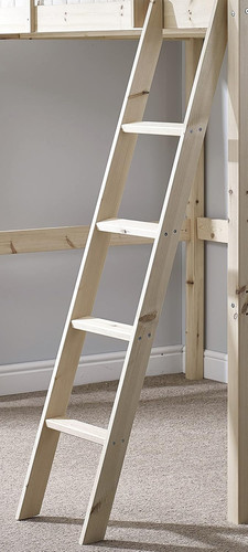 Pine bunk bed ladder - bunk,