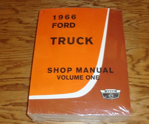 1966 ford truck shop - 1966, service