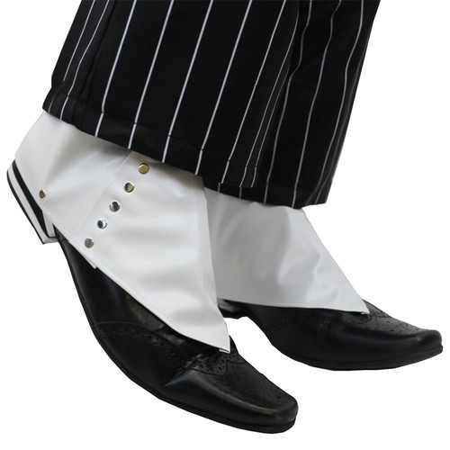 Gangster spats white 1920 - gangster,