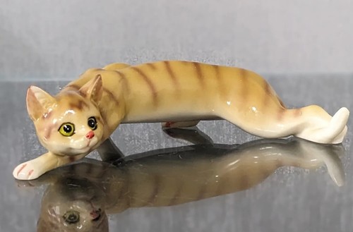 Ginger cat resin - ginger, figurine