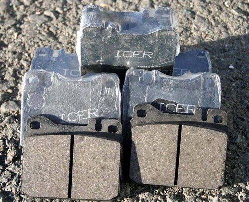 New brake pads for models - new,