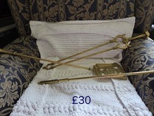 Brass Companion Set Antique