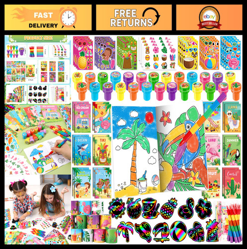 96pcs hawaiian luau - 96pcs, party