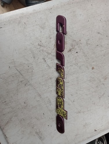 Corrado rear script badge - vw,