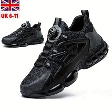 2025 Safety Trainers Safety Shoes Steel Toe Cap Trainers Work Shoes Men Women UK