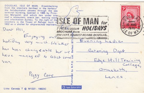 Douglas isle man 1970 - of,