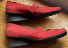 Arche Burnt Orange Suede Low