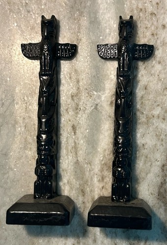 Pair boma native totem - pair, 6"