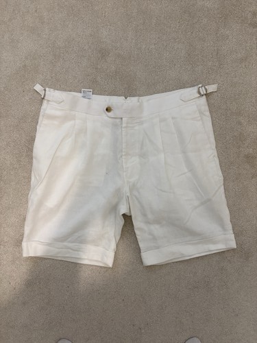 Moss bros linen shorts - bros,