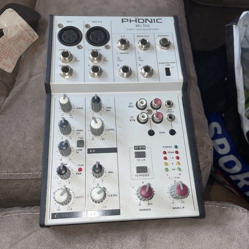 Phonic 502 line - mu,