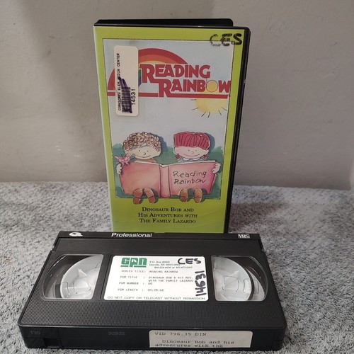 Reading rainbow dinosaur - reading,