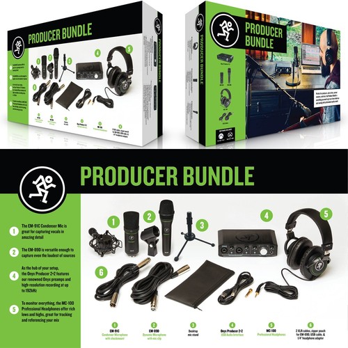 Mackie onyx producer bundle - mackie,