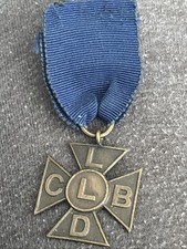 Vintage Bronze Medal CHURCH LADS BRIGADE -London Diocesan Division. C1900-1935