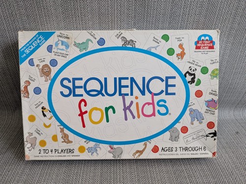 Sequence for kids - kids, board