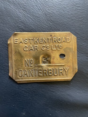 East kent bus brass - brass, sign