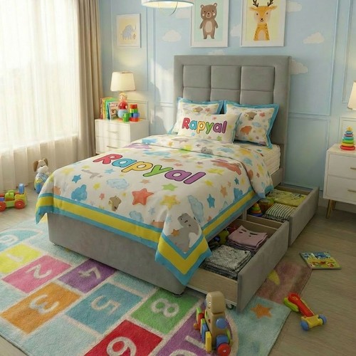 Single divan bed set 3ft - bed,