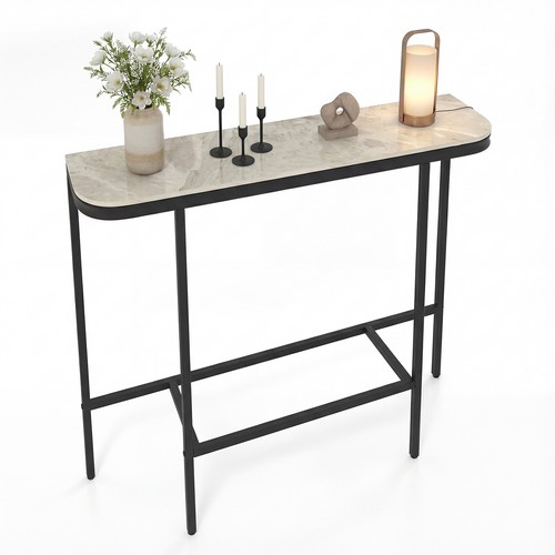 Modern sofa console table - console,