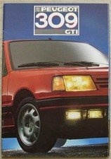PEUGEOT 309 GTi Car Sales