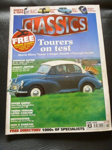 Classic tourers test - test, car