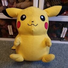 Large Soft Pikachu Pokemon Cuddly Toy 20" Tall Stuffed Beanie Toy Factory 