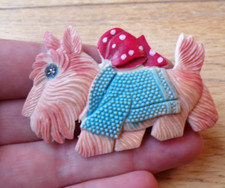 Vintage 50s Celluloid Scottie