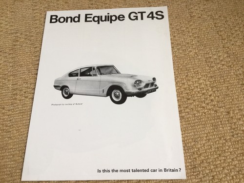 Bond equipe gt4s 1147cc - equipe,