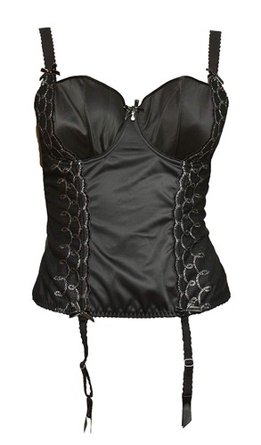 Bravissimo black satin - ex,