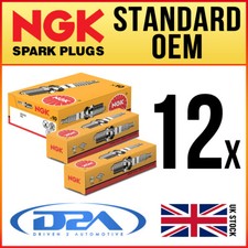 12x NGK BP6ES 7811 Standard