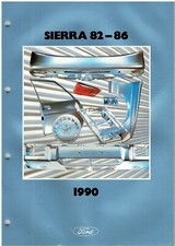 FORD SIERRA SAL ESTATE XR4i & RS '82-86 FACTORY BODY PANELS PICTORIAL PARTS LIST