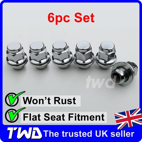 Alloy wheel nuts for toyota - 6x,