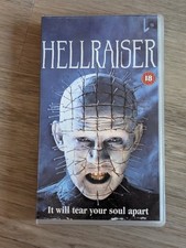 Hellraiser VHS Video 1987 Wide