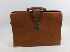Vintage Brown Briefcase With