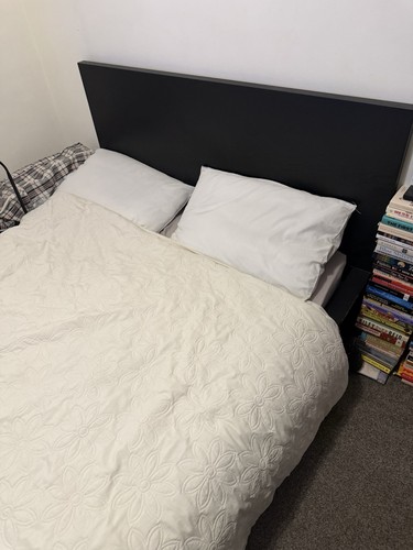 Ikea malm double bed frame - ikea,