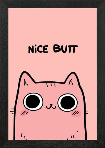Cute cat with nice - 'nice, butt'