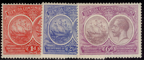 Bermuda sg65 1920 - bermuda, 1920-21