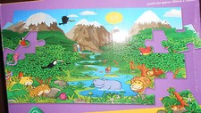 Jungle floor jigsaw - jungle, puzzle