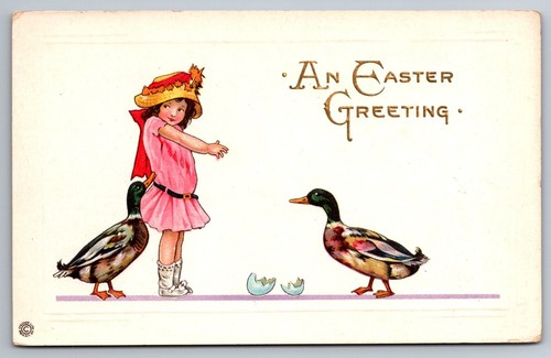 Easter greeting little - greeting,