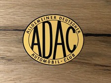ADAC sticker plaque vintage