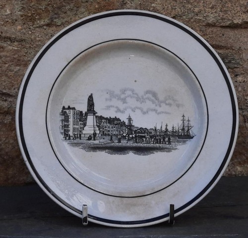 Georgian new hall - georgian, print