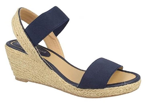 Ladies black strappy medium - ladies,
